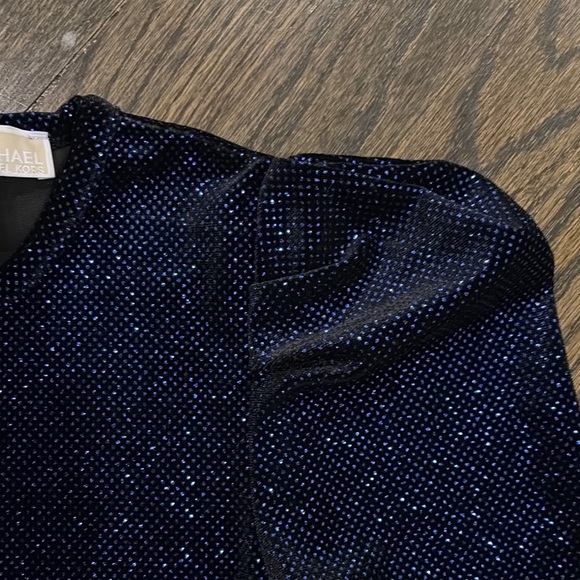 Sparkling Blue Women’s Dress by Michael Kors (size XS) - Picture 3 of 6